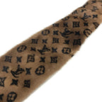 Louis Vuitton Scarf Logo Tippet Unknown Mink Brown — view 5