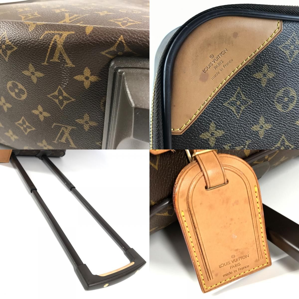 Louis Vuitton Travel Bag Pegase 45 Monogram Canvas Brown — view 7