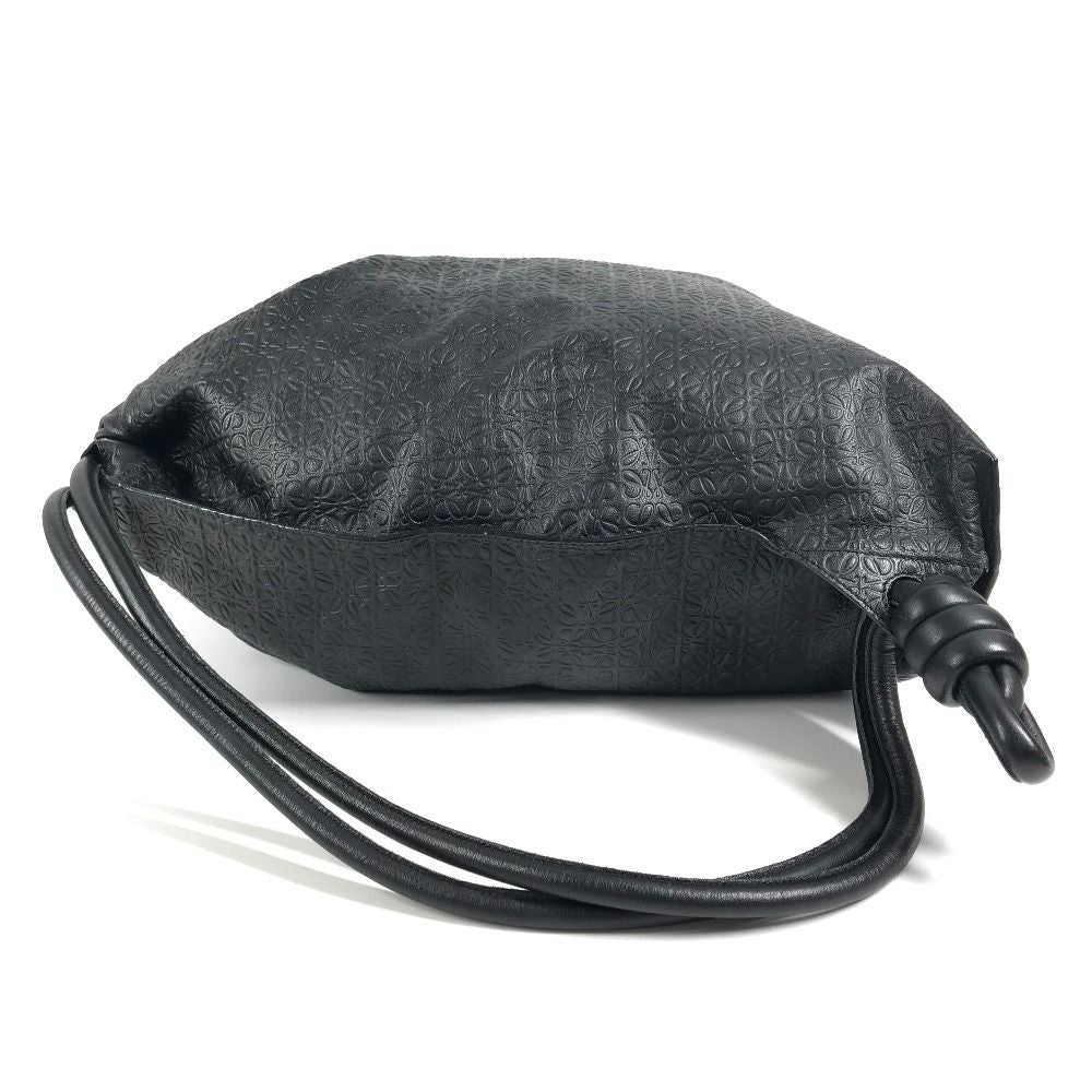 Loewe Backpack Anagram Yago All Over Pattern Leather Black — view 4