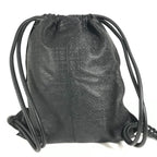 Loewe Backpack Anagram Yago All Over Pattern Leather Black — view 3