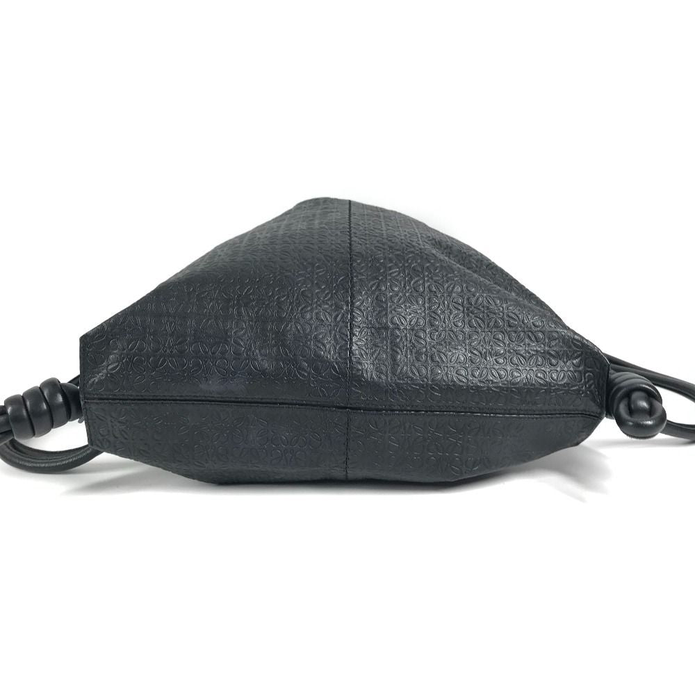 Loewe Backpack Anagram Yago All Over Pattern Leather Black — view 6