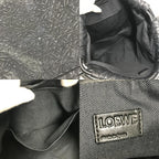 Loewe Backpack Anagram Yago All Over Pattern Leather Black — view 8