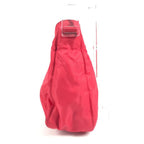 Prada Shoulder Bag Plastic Handle Nylon Red — view 4