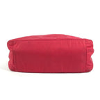 Prada Shoulder Bag Plastic Handle Nylon Red — view 5
