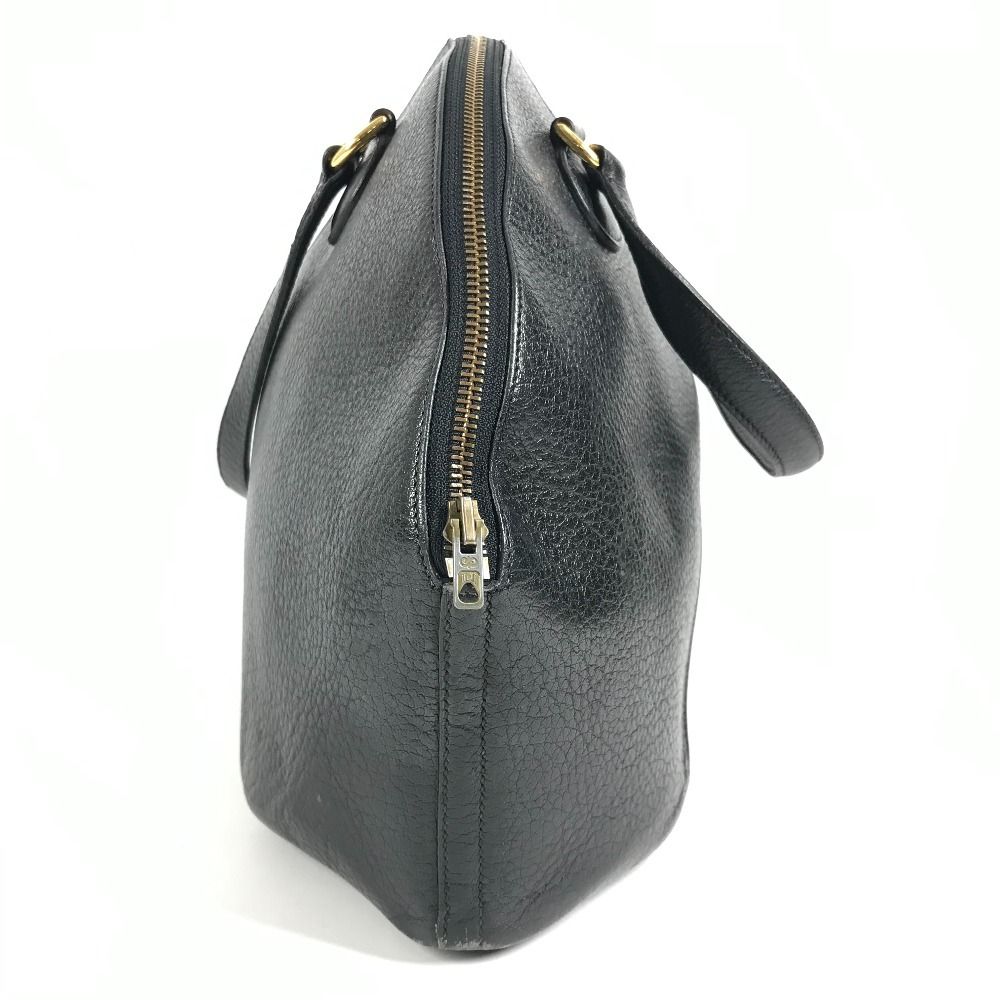 Hermes Handbag Ile de Veau Leather Black — view 4