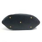 Hermes Handbag Ile de Veau Leather Black — view 5