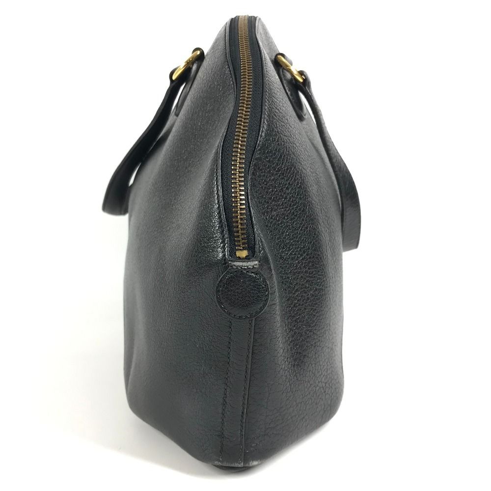 Hermes Handbag Ile de Veau Leather Black — view 3