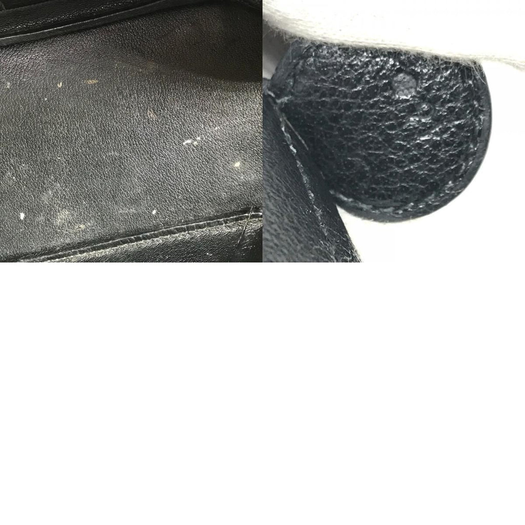 Hermes Handbag Ile de Veau Leather Black — view 9