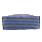 Hermes Shoulder Bag Chevoin Cotton Blue Black — view 5
