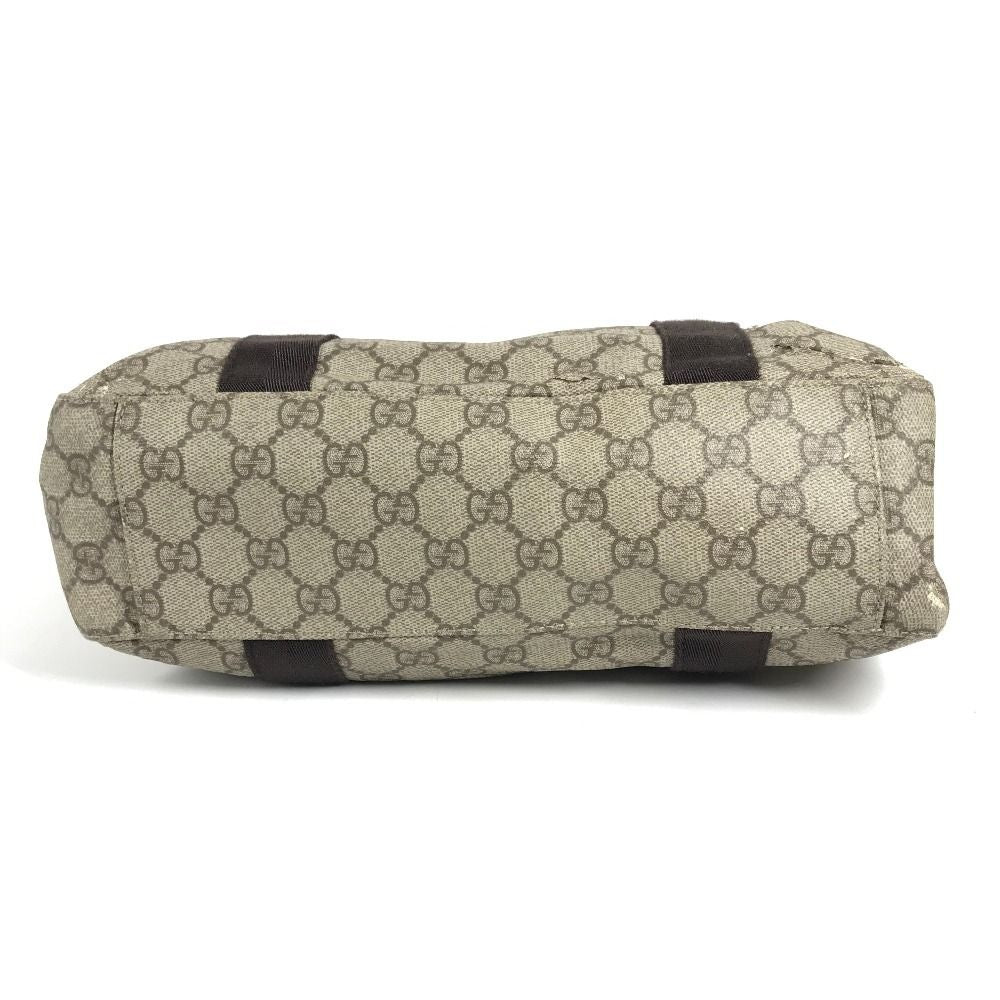 Gucci Handbag Logo GG Supreme Canvas Beige — view 5