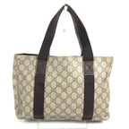 Gucci Handbag Logo GG Supreme Canvas Beige — view 2