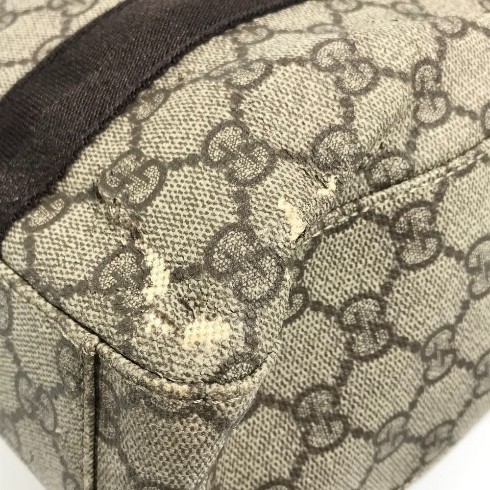 Gucci Handbag Logo GG Supreme Canvas Beige — view 6
