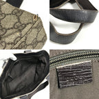 Gucci Handbag Logo GG Supreme Canvas Beige — view 9