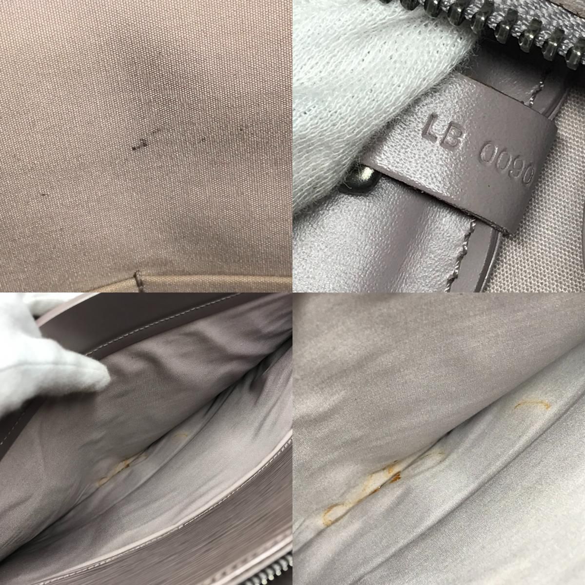 Louis Vuitton Shoulder Bag Croisette GM Epi Leather Lilac Purple — view 9