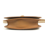 Hermes Shoulder Bag Tankard Leather Canvas Beige — view 5