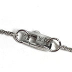 Louis Vuitton Necklace Pendentif Lockit XS Diamond Silver — view 6