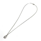 Louis Vuitton Necklace Pendentif Lockit XS Diamond Silver — view 5