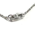 Louis Vuitton Necklace Pendentif Lockit XS Diamond Silver — view 7