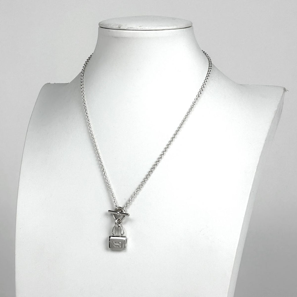 Hermes Amulet Constance Necklace Silver — view 5