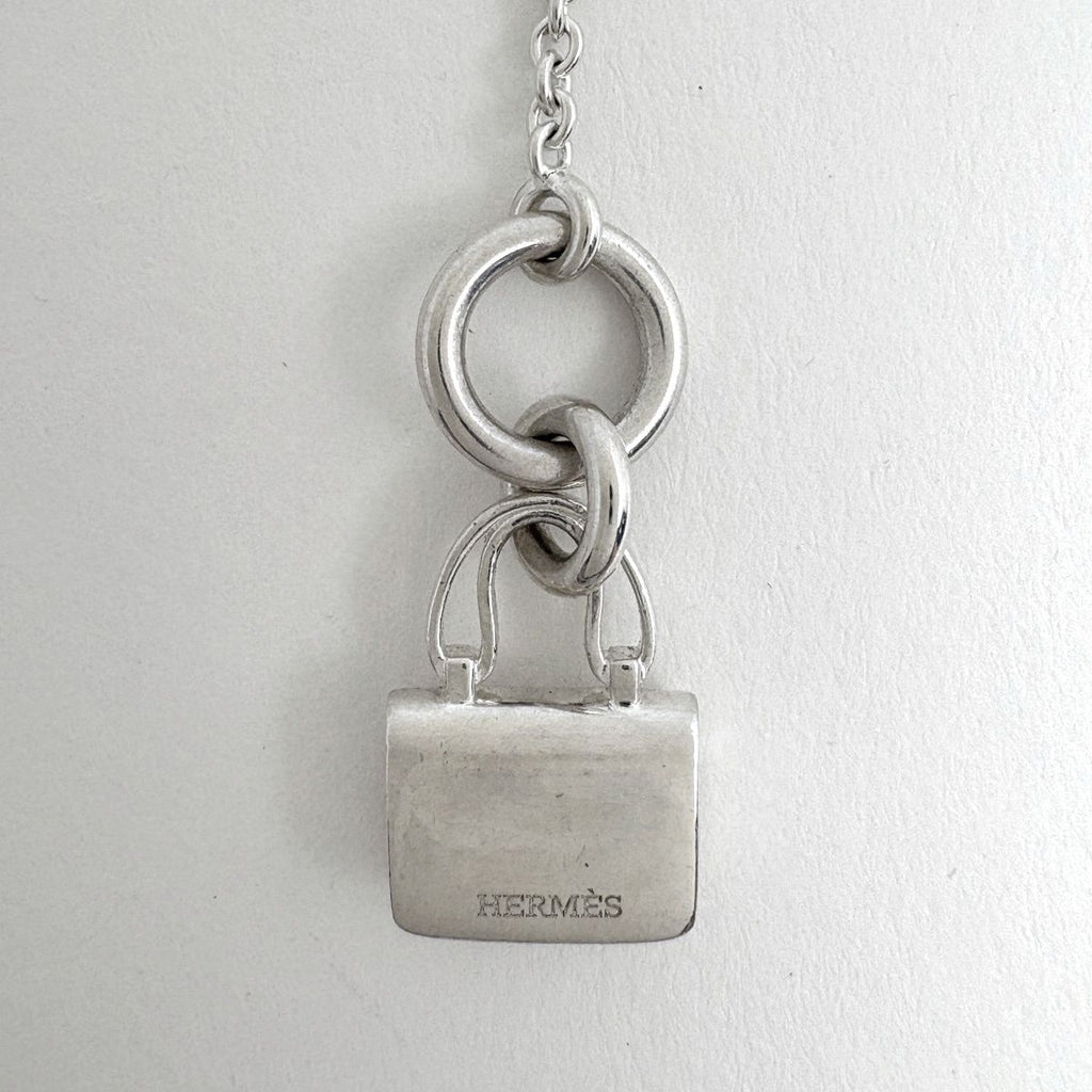 Hermes Amulet Constance Necklace Silver — view 2