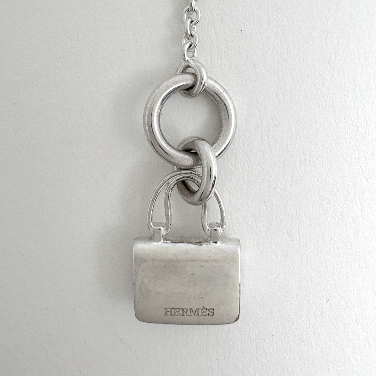 Hermes Amulet Constance Necklace Silver — view 2