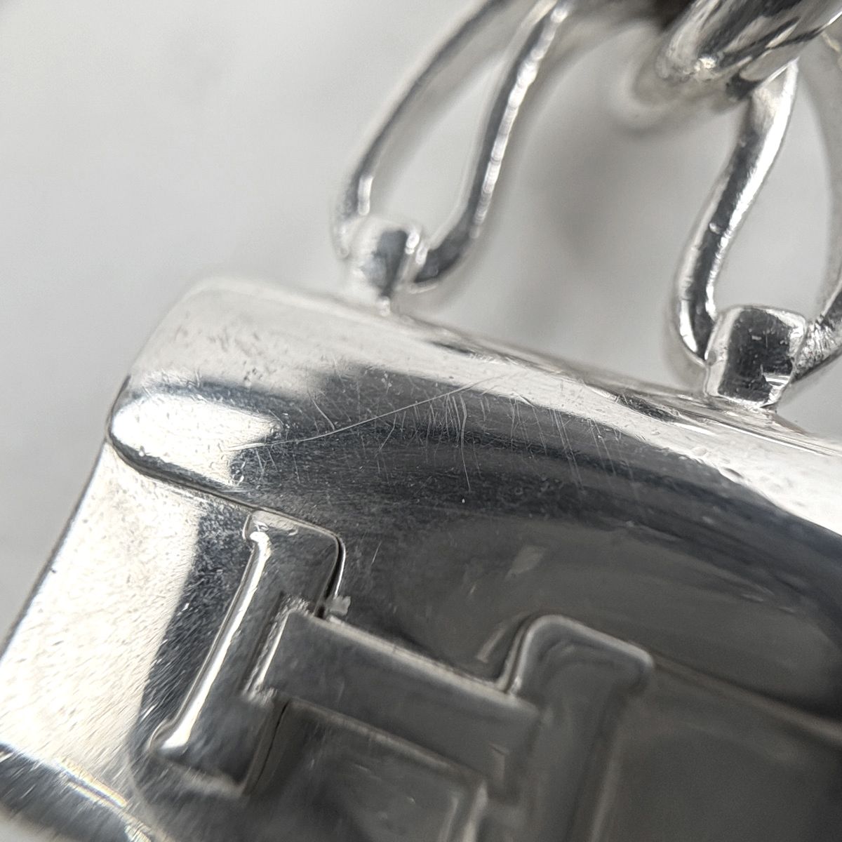 Hermes Amulet Constance Necklace Silver — view 4