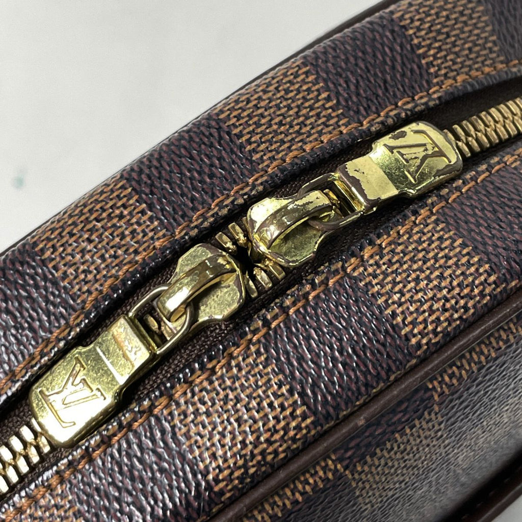 Louis Vuitton Ipanema PM Shoulder Bag Damier Brown — view 5