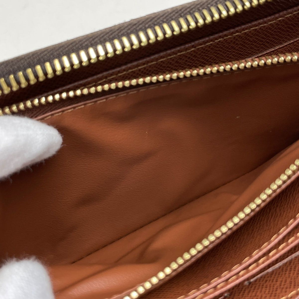 Louis Vuitton Zippy Wallet Round Zip Monogram Brown — view 6