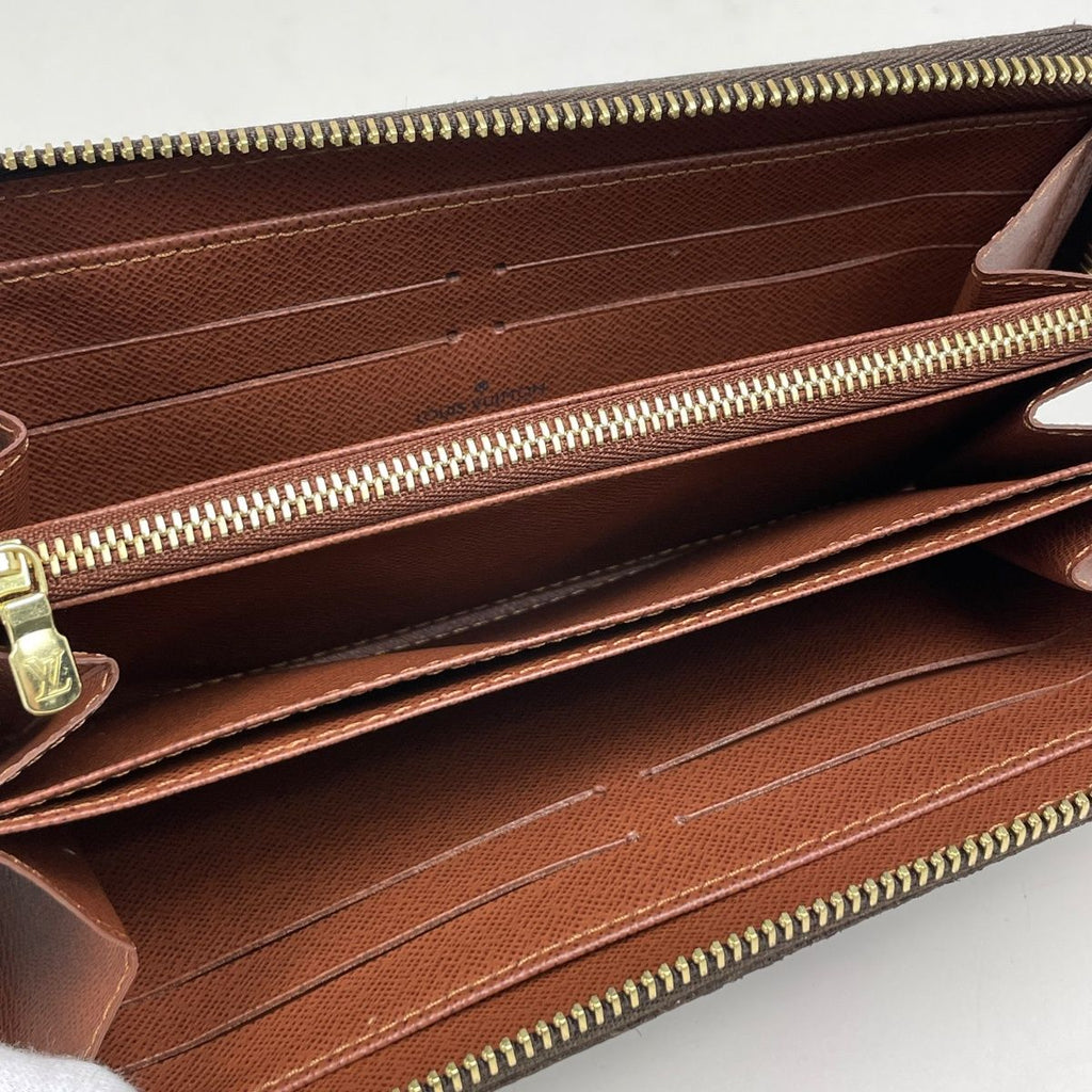 Louis Vuitton Zippy Wallet Round Zip Monogram Brown — view 5