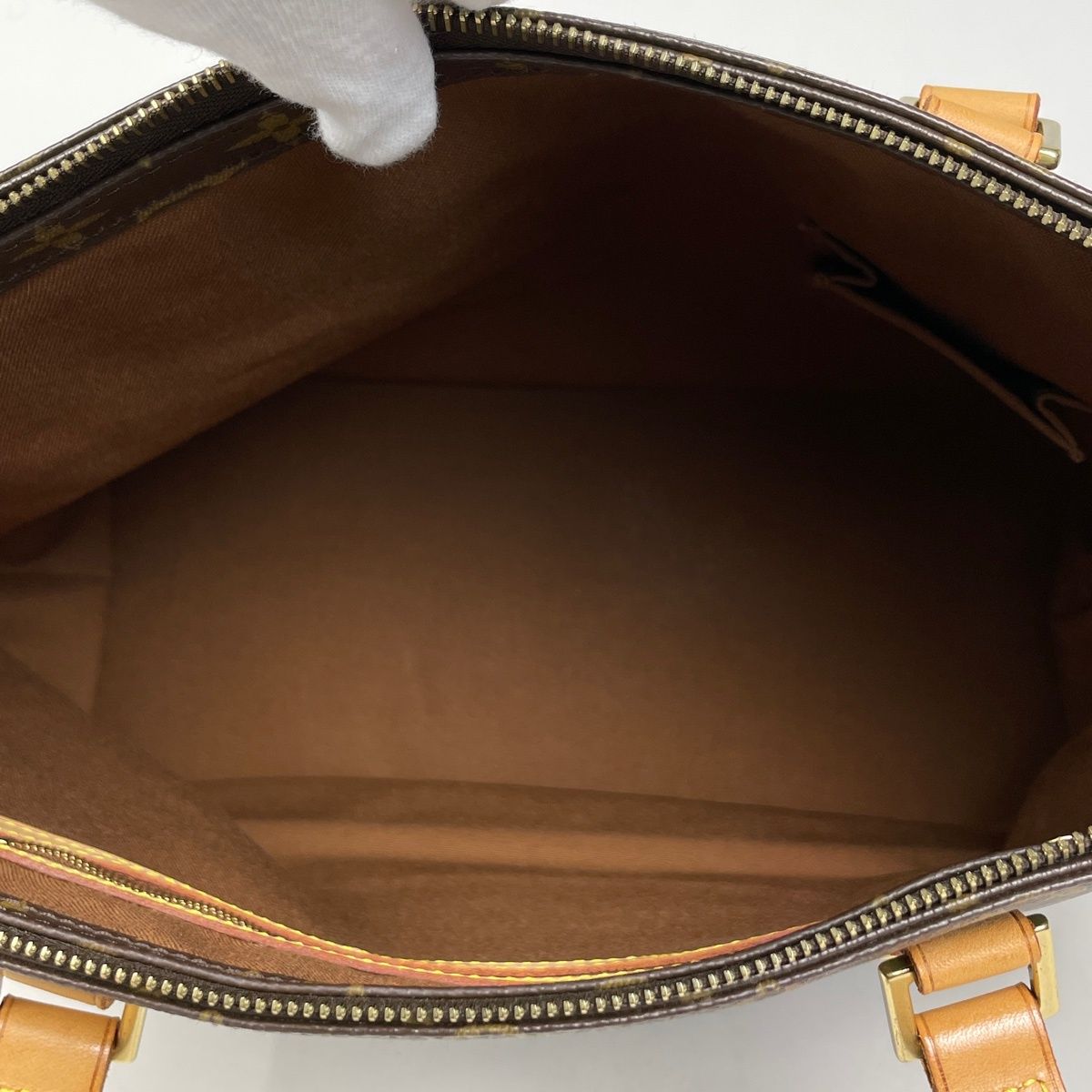 Louis Vuitton Cabas Mezzo Shoulder Bag Tote Monogram Brown — view 8