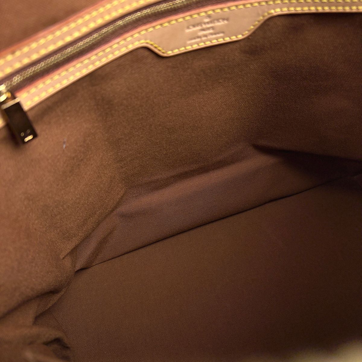 Louis Vuitton Cabas Mezzo Shoulder Bag Tote Monogram Brown — view 6