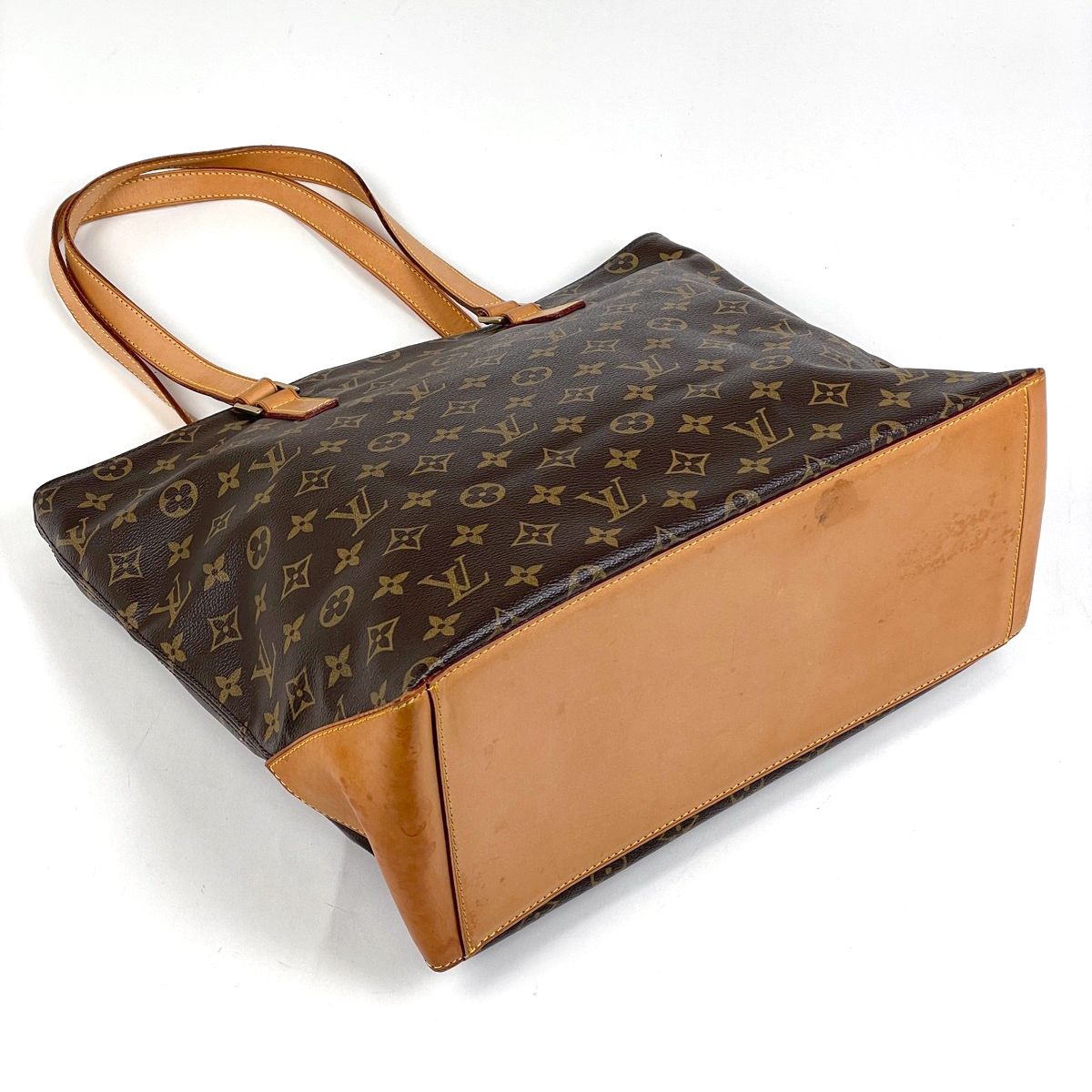 Louis Vuitton Cabas Mezzo Shoulder Bag Tote Monogram Brown — view 2