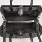 Fendi Toujour 2-Way Shoulder Bag Tote Leather Dark Brown — view 7