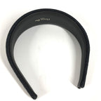 Dior Headband Houndstooth Logo Cotton Black White — view 8
