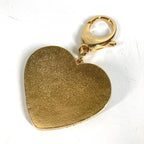 Chanel Key Holder Heart CC Logo Denim Metal Blue — view 6