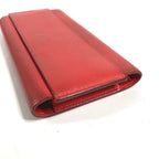 Hermes Wallet Passan Long Leather Red — view 3