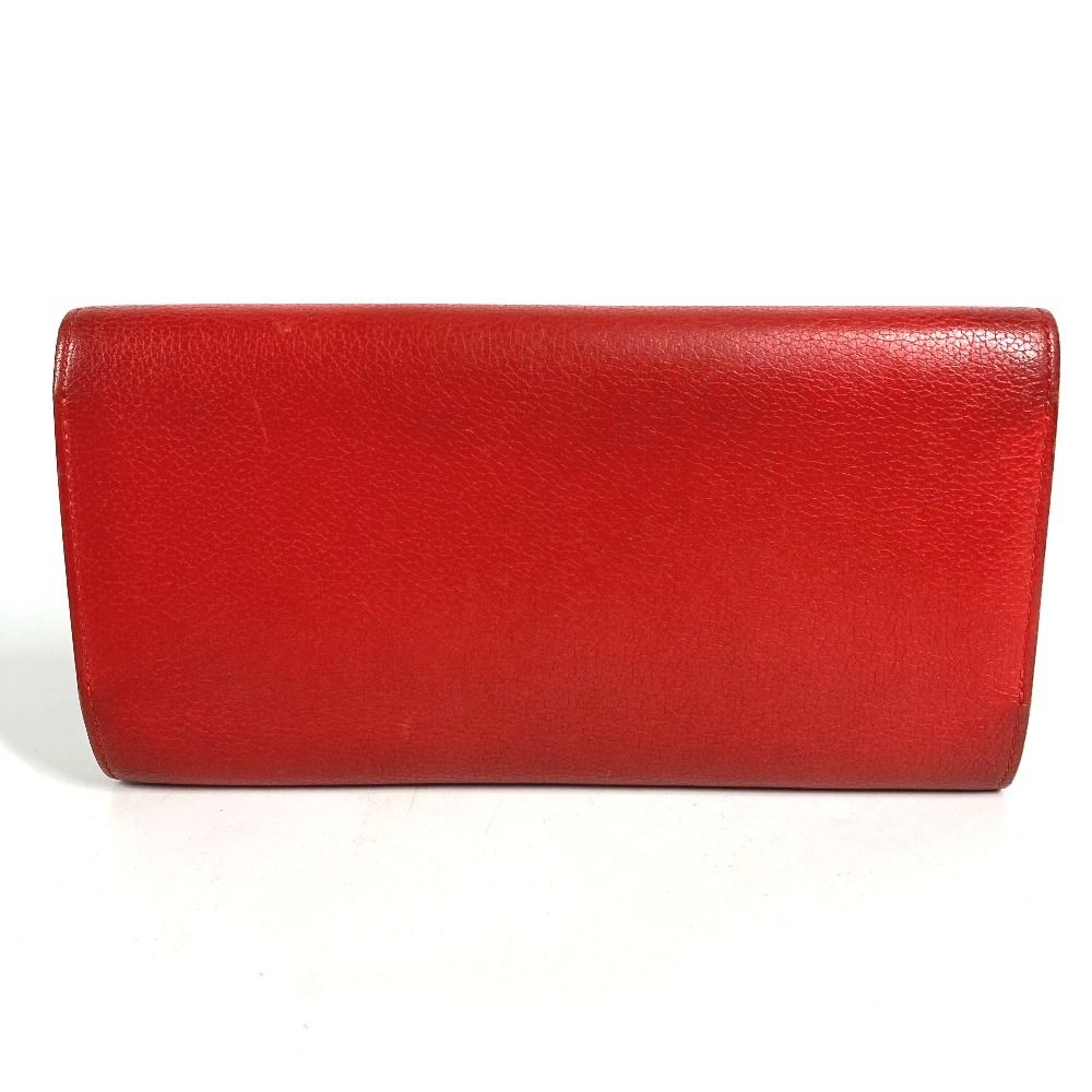 Hermes Wallet Passan Long Leather Red — view 2