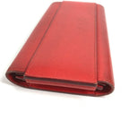 Hermes Wallet Passan Long Leather Red — view 5