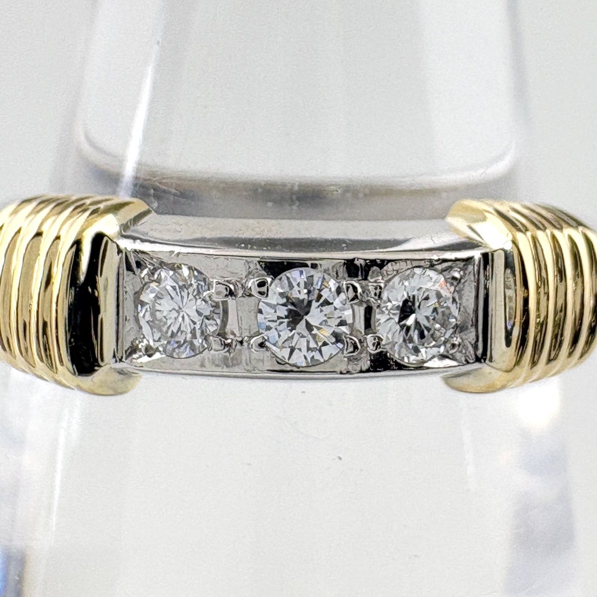 Dior Pave Diamond Ring — view 2