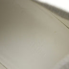 Hermes Addict Sneakers Shoes 37 Gray Silver Gold Lame Low Cut YM — view 7