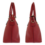 Gucci Interlocking Red Gold Leather Tote — view 7