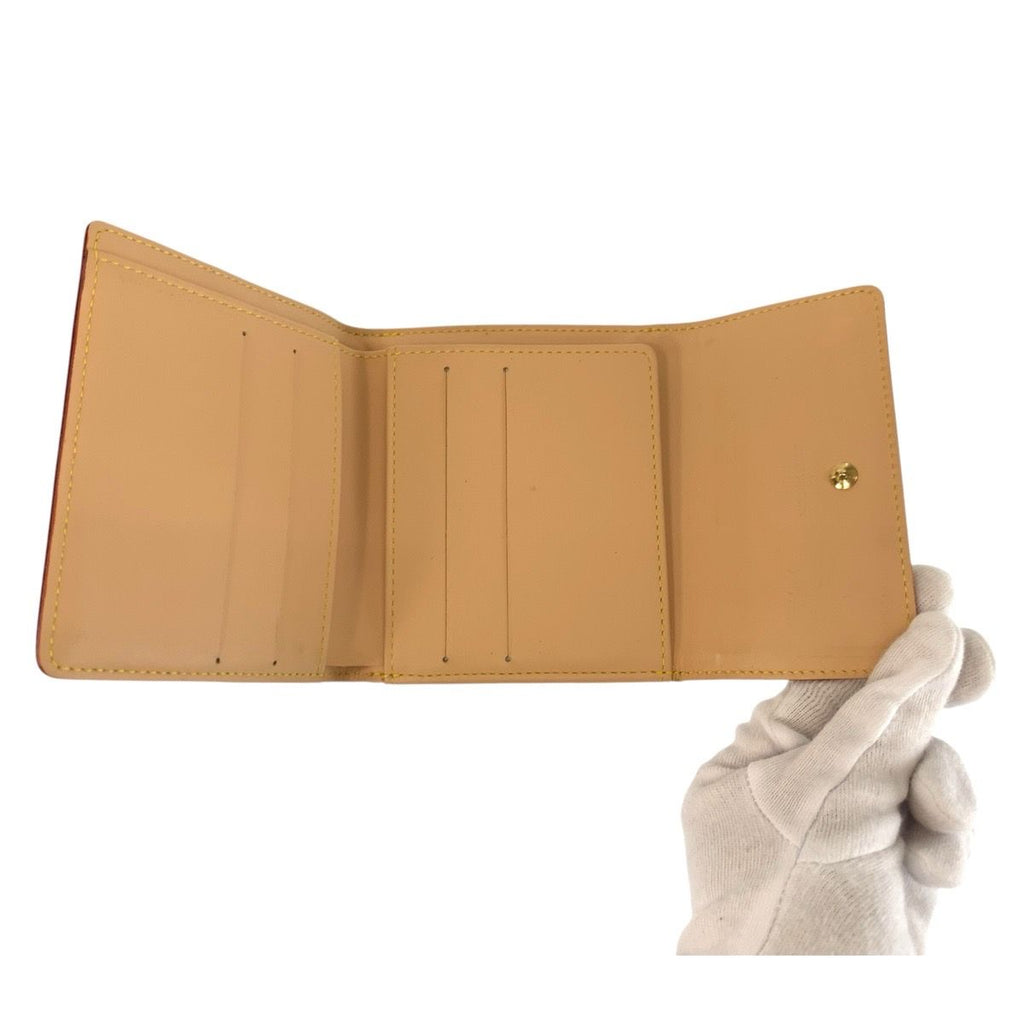 Louis Vuitton Multicolor Porte Monnaie Billets Cult Cles Fold Wallet Compact Bron White — view 7
