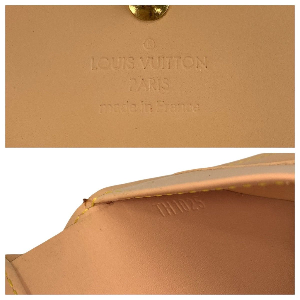 Louis Vuitton Multicolor Porte Monnaie Billets Cult Cles Fold Wallet Compact Bron White — view 3