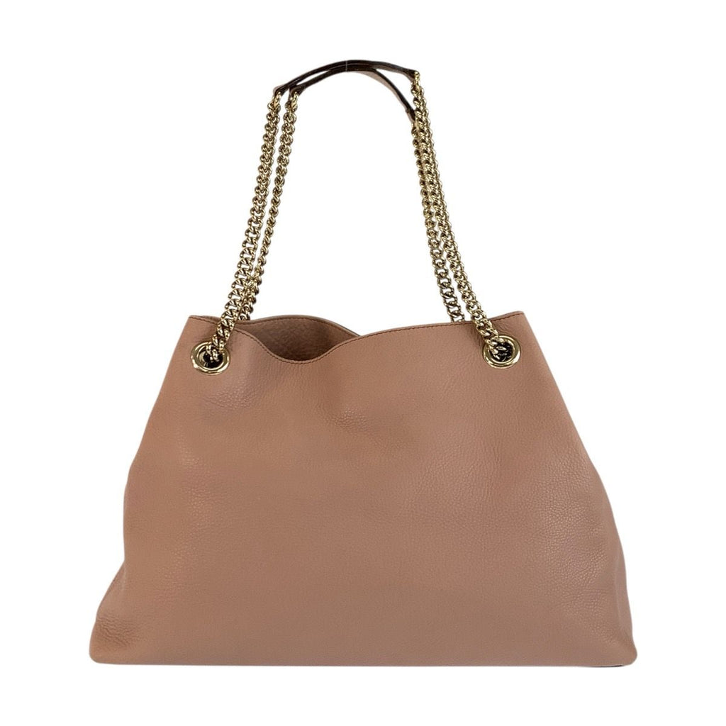 Gucci Soho Interlocking Pink Gold Chain Shoulder Bag Tote — view 2