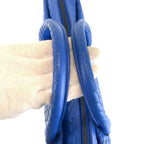 Bottega Veneta Intrecciato Blue Leather Business Bag — view 8