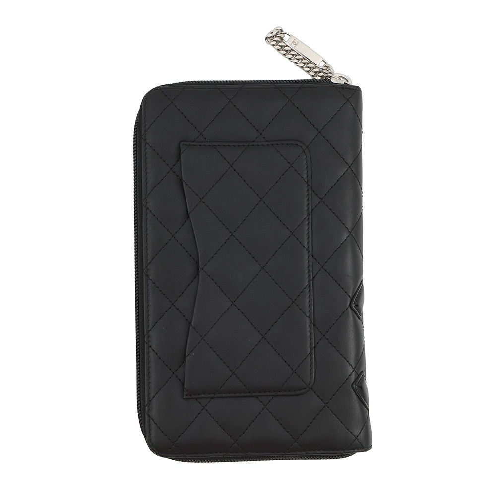 Chanel Wallet Quilted CC Logo Cambon — view 3