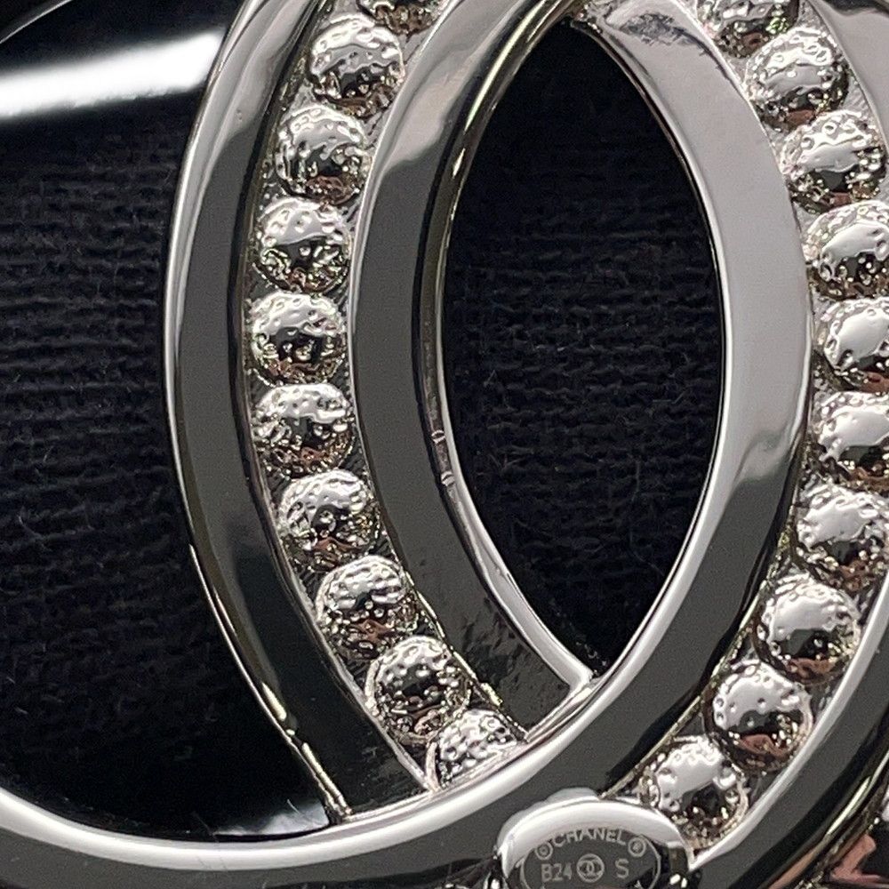 Chanel Brooch CC Logo Rhinestone Faux Pearl — view 6