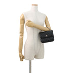 Chanel Chain Shoulder Bag Quilted CC Logo Faux Pearl Lambskin — view 4
