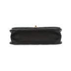 Chanel Chain Shoulder Bag Quilted CC Logo Faux Pearl Lambskin — view 3