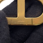 Hermes Brooch Chaine D'ancre Ethane Silver Epsom — view 8